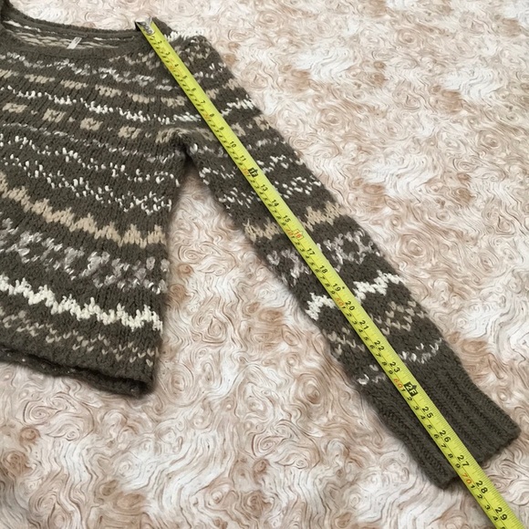 Free People through the storm sweater - Picture 8 of 8